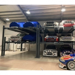 Four post six car parking lift | Baltic Diag