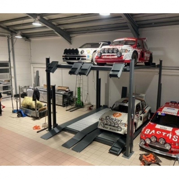 Four post six car parking lift | Baltic Diag