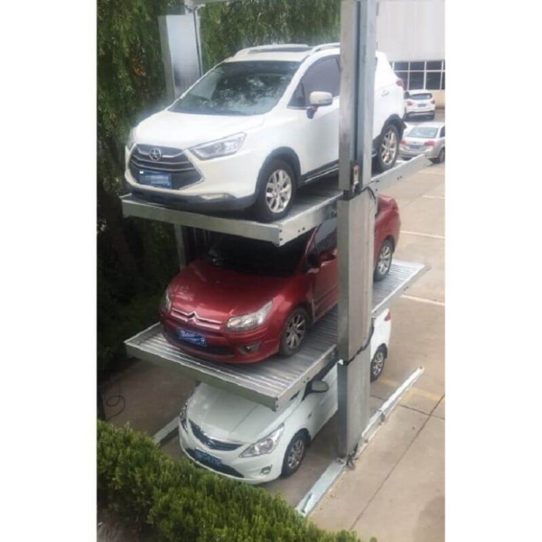 Two-post triple parking lift | Baltic Diag