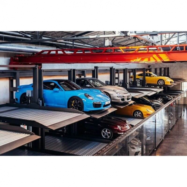 Two-post triple parking lift | Baltic Diag