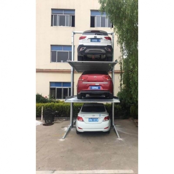 Two-post triple parking lift | Baltic Diag