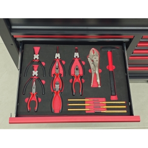 Tool trolley BD-37 with 471 pcs of tools | Baltic Diag