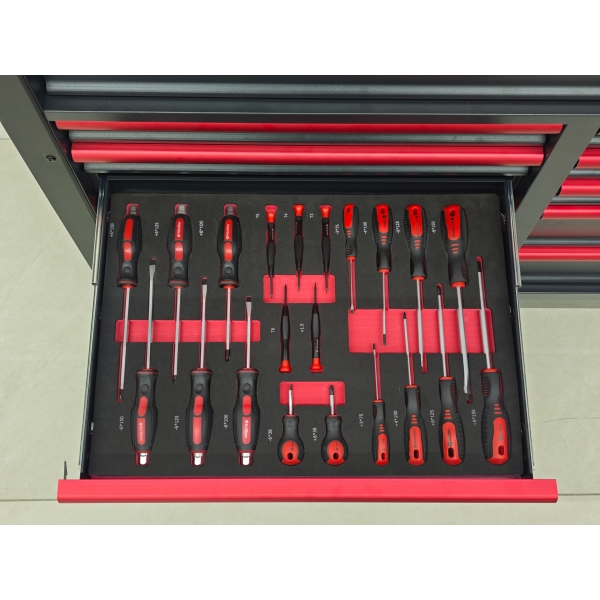 Tool trolley BD-37 with 471 pcs of tools | Baltic Diag
