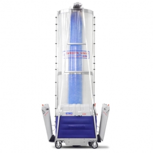 Self-propelled battery-powered washing machine for buses and trucks Speedy Wash 626 EZ | Baltic Diag