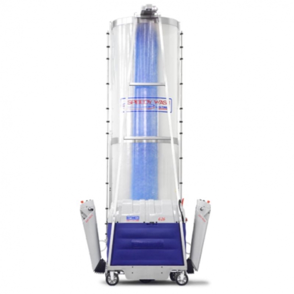 Self-propelled battery-powered washing machine for buses and trucks Speedy Wash 626 EZ