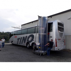 Stationary electric washing machine for buses and trucks Speedy Wash 101 ST | Baltic Diag