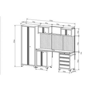 Professional workbench set 13 pcs. | Baltic Diag Professional workbench set 13 pcs. | Baltic Diag