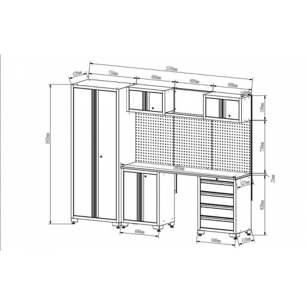 Professional workbench set 13 pcs. | Baltic Diag Professional workbench set 13 pcs. | Baltic Diag