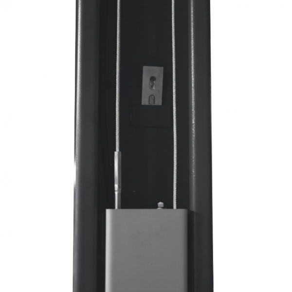 Two-post car lift 4000 kg, with electromagnetic arm locking and 2 + 3 stage arms, BD-4000EP3