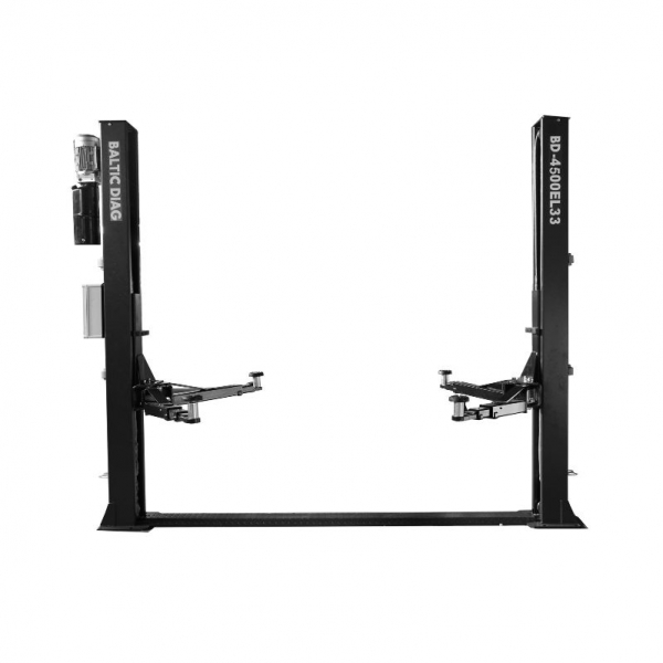 Двухстоечный подъемник 4500 кг с электромагнитной блокировкой и 3+3 ярусными когтями BD-4500EL33