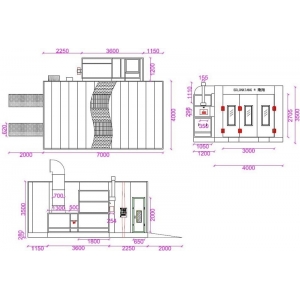 Покрасачная камера BD-6400-G | Baltic Diag