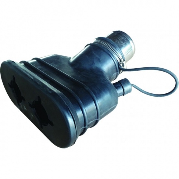 Exhaust gas extraction nozzle 100 mm CAE-105-100