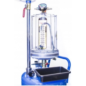 Pneumatic waste oil collection tank with plastic reservoir Castex 80 liters | Baltic Diag Pneumatic waste oil collection tank with plastic reservoir Castex 80 liters | Baltic Diag