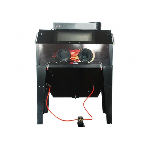 Sandblaster 420 l with dust extraction filter Castex Sandblaster 420 l with dust extraction filter Castex