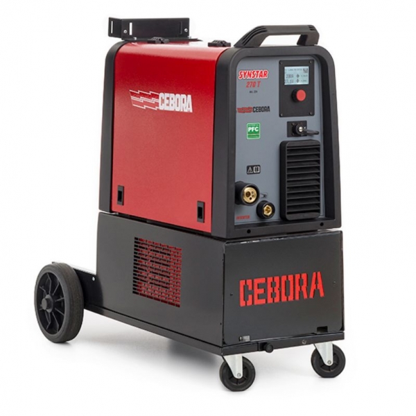 MIG/MAG pulse welding machine SYNTAR 270 T CEBORA MIG/MAG pulse welding machine SYNTAR 270 T CEBORA