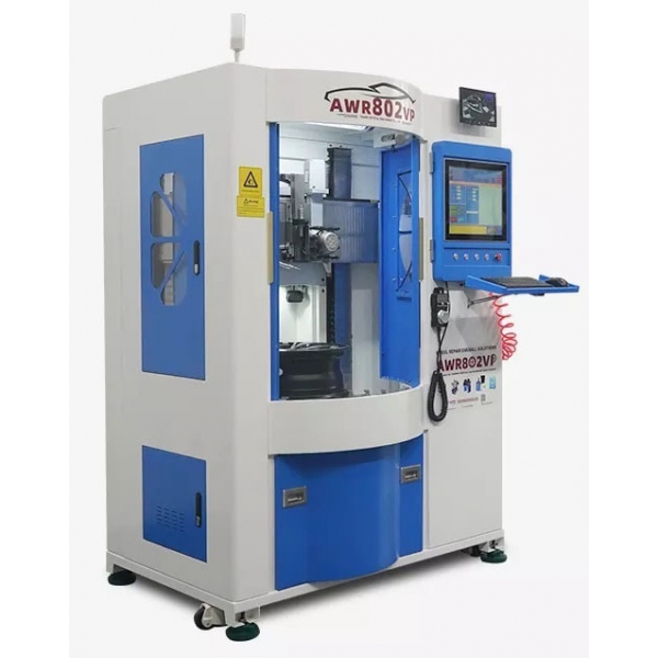 Vertical automatic rim lathe AWR802VP | Baltic Diag