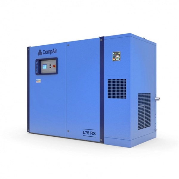 Oil-lubricated fixed-speed rotary screw air compressor L75 CompAir