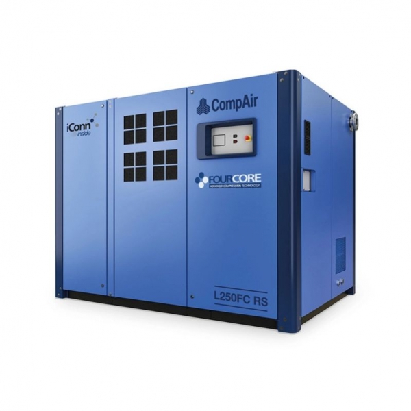 Oil-lubricated fixed-speed rotary screw air compressor L200 CompAir