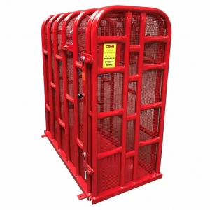 Protective tire inflation cage for truck, agricultural machinery, and trailer tires Coton | Baltic Diag