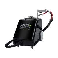 Dry ice cleaning equipment