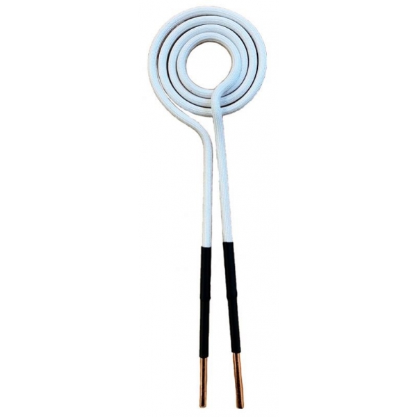 Flat induction coil for removing moldings and stickers