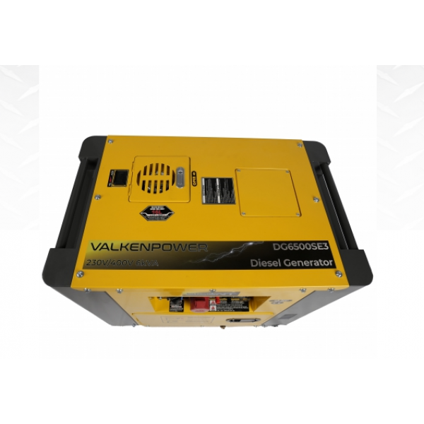 Closed design diesel generator 230V / 400V, 4,6 kW | Baltic Diag