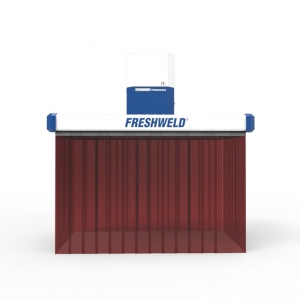 Robotic welding hood with curtain i8 FRESHWELD | Baltic Diag