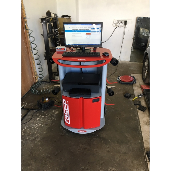 Wheel alignment stand FASEP A646.010 with PC | Baltic Diag Wheel alignment stand FASEP A646.010 with PC | Baltic Diag