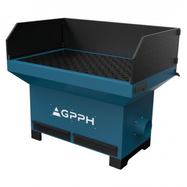 Grinding-welding station GPPH base with protective walls Grinding-welding station GPPH base with protective walls