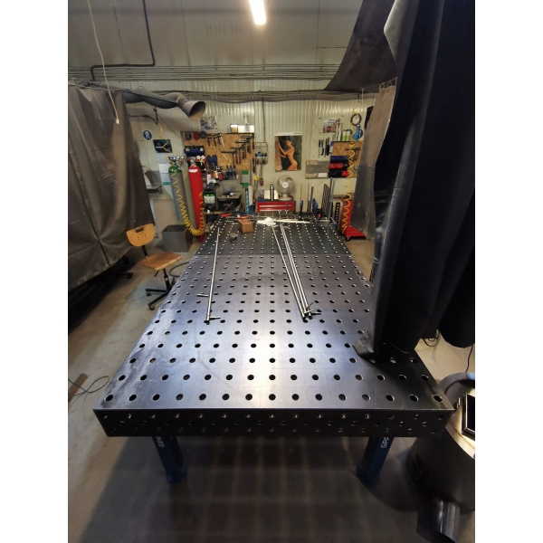 Сварочный стол PRO TWT.PRO. 3000x1480 мм | Baltic Diag