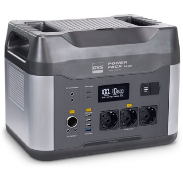 External power battery GYS power pack 14.22 12V/230V | Baltic Diag
