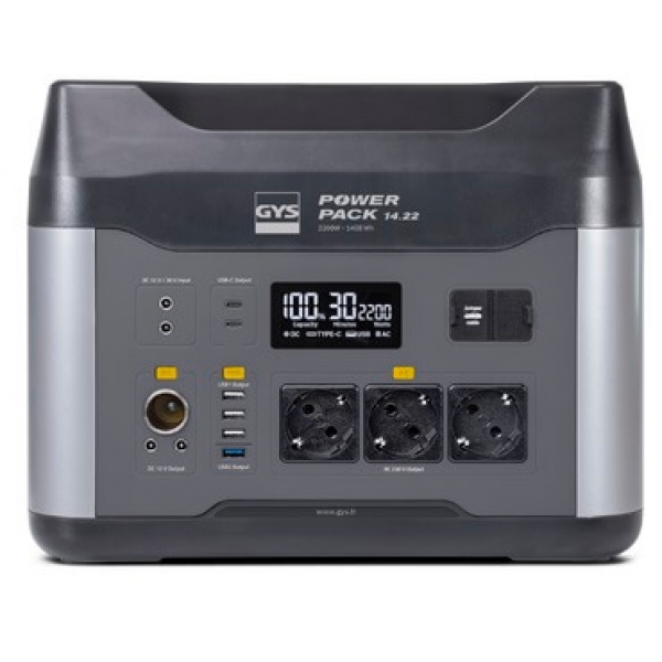 External power battery GYS power pack 14.22 12V/230V