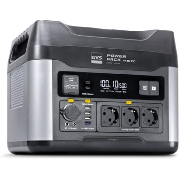 External power battery GYS power pack 14.15 12V/230V | Baltic Diag