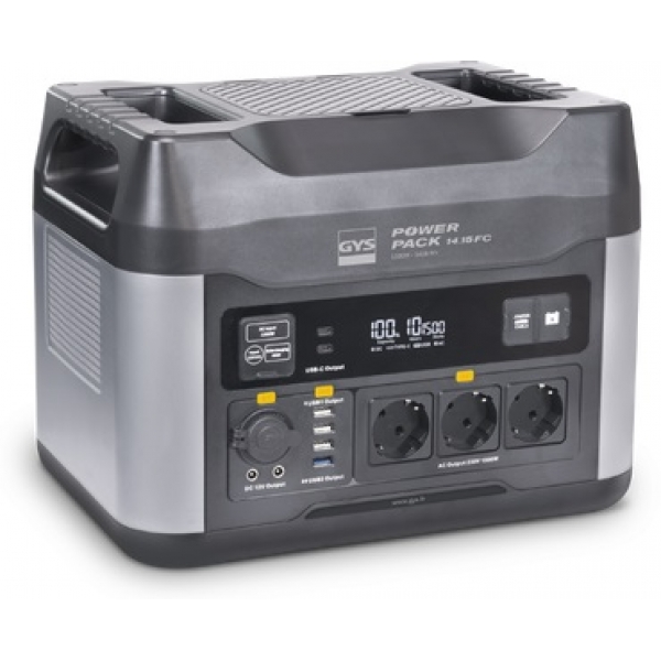 External power battery GYS power pack 14.15 12V/230V | Baltic Diag