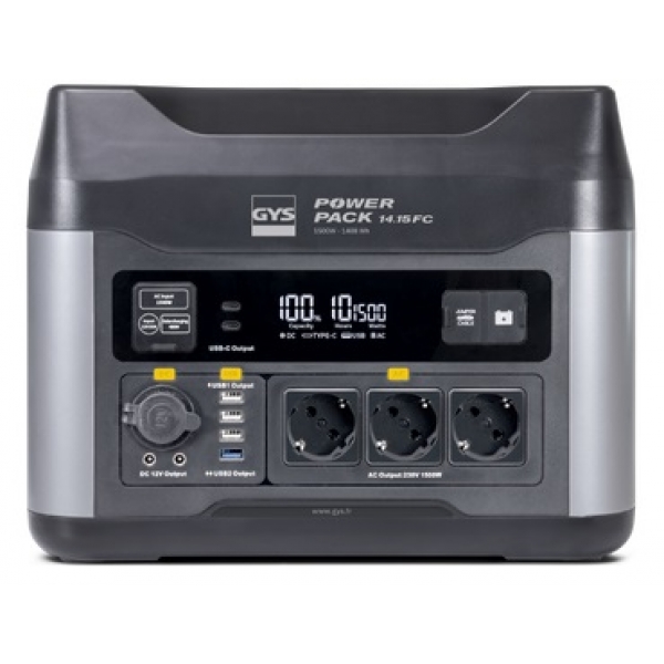 External power battery GYS power pack 14.15 12V/230V