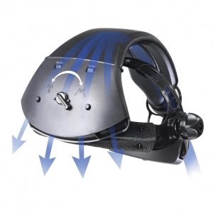 Welding helmet with respiratory protection GYSMATIC 3/9-13G AIR XL | Baltic Diag
