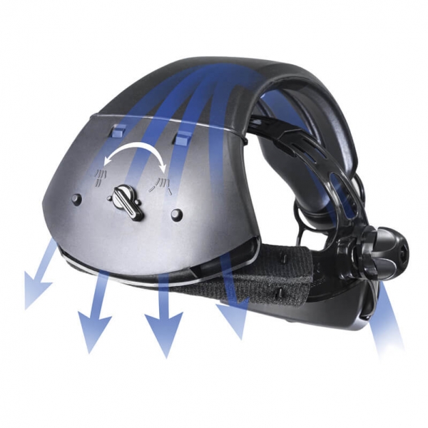 Welding helmet with respiratory protection GYSMATIC 3/9-13G AIR XL | Baltic Diag