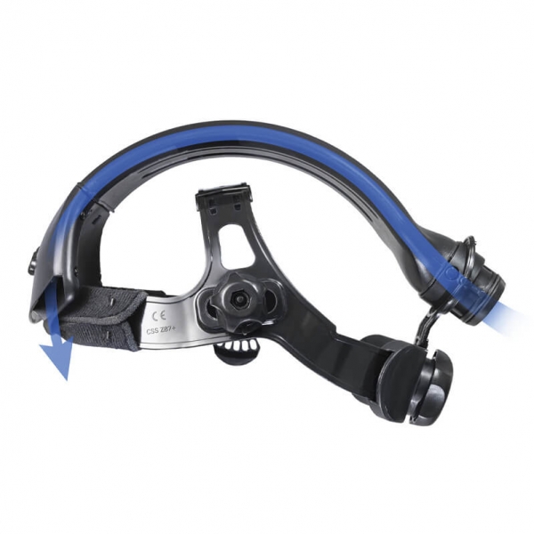 Welding helmet with respiratory protection GYSMATIC 3/9-13G AIR XL | Baltic Diag