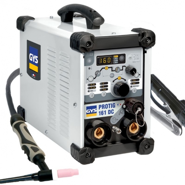Welding equipment for TIG and MMA welding GYS PROTIG 161 DC HF Welding equipment for TIG and MMA welding GYS PROTIG 161 DC HF