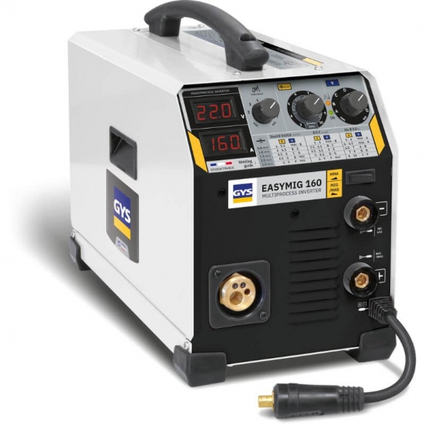 Semi-automatic welding machine for MIG/MAG and MMA welding GYS EASYMIG 160 | Baltic Diag