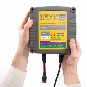 Зарядное и обслуживающее устройство для аккумуляторов GYSFLASH 20.12/24 PL | Baltic Diag