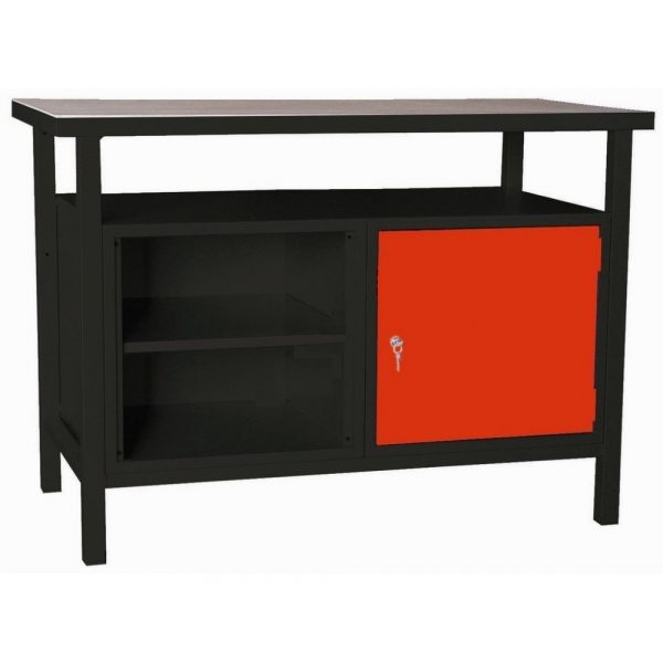 Workbench with cabinet P1200T
