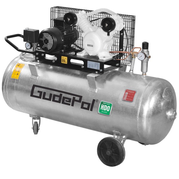 Gudepol oil-free air compressor 90l 300l / min 10bar Gudepol oil-free air compressor 90l 300l / min 10bar