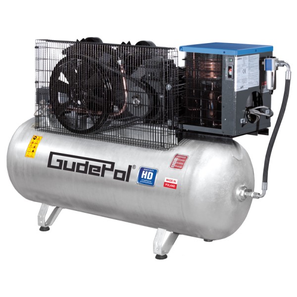 GudePol air compressor with dehumidifier 200L 510L / min 10bar GudePol air compressor with dehumidifier 200L 510L / min 10bar