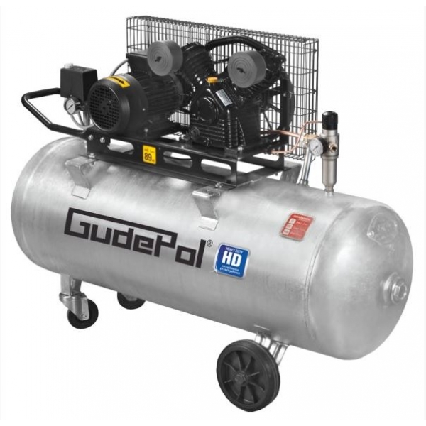 Gudepol Piston Air Compressor 270L 510 L/min 10 bar