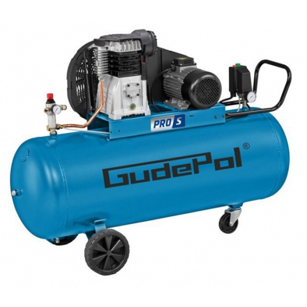 Piston air compressor Gudepol GD Pro 150l, 390 l/min, 10 bar Piston air compressor Gudepol GD Pro 150l, 390 l/min, 10 bar