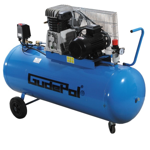 GudePol Air Compressor 200L 560L/min 10 bar GudePol Air Compressor 200L 560L/min 10 bar