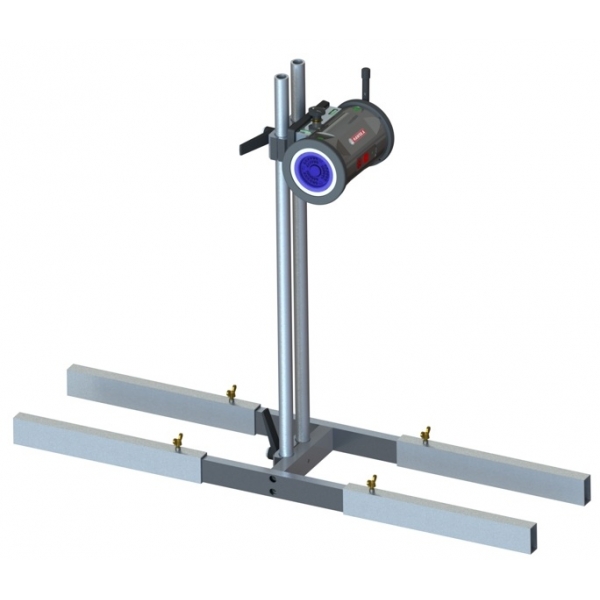 Frame geometry measurement system for commercial vehicles Haweka CMC4000