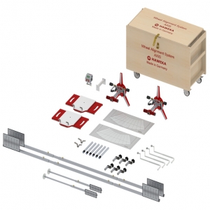 Laser-mechanical wheel/axle alignment system for heavy-duty vehicles Haweka AXIS500 | Baltic Diag