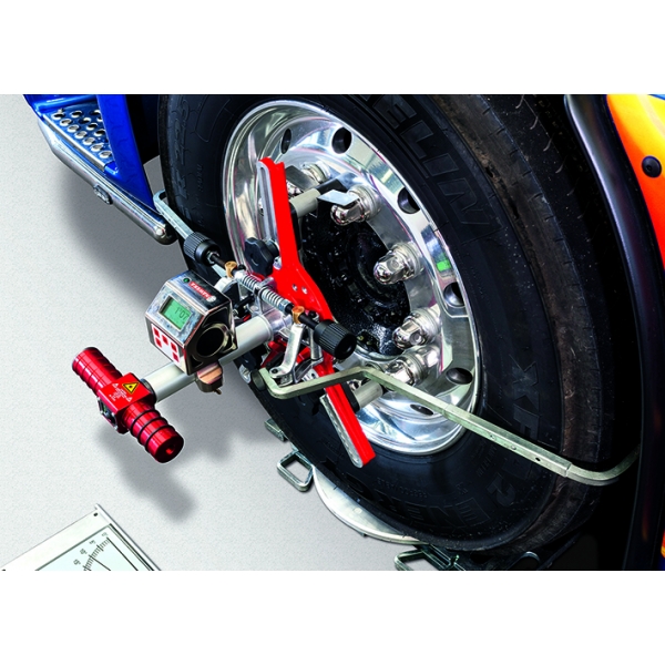Laser-mechanical wheel/axle alignment system for heavy-duty vehicles Haweka AXIS500 | Baltic Diag